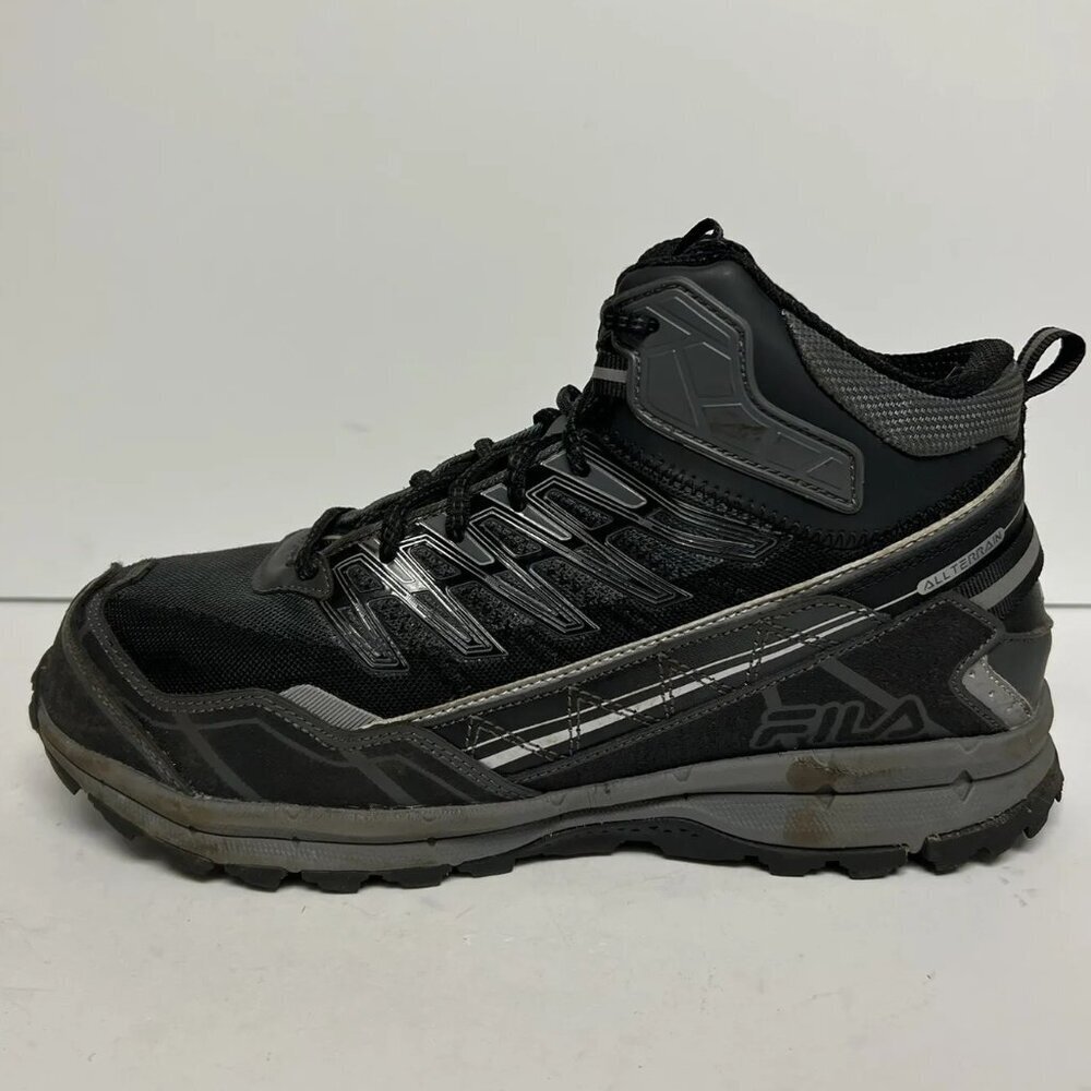 Fila Men's Hail Storm 3 Mid Composite Toe Boots Black Size 9 M